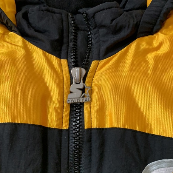 VTG - STARTER PRO LINE Pittsburgh Steelers Puffer Jacket Youth - XL - Picture 6 of 15